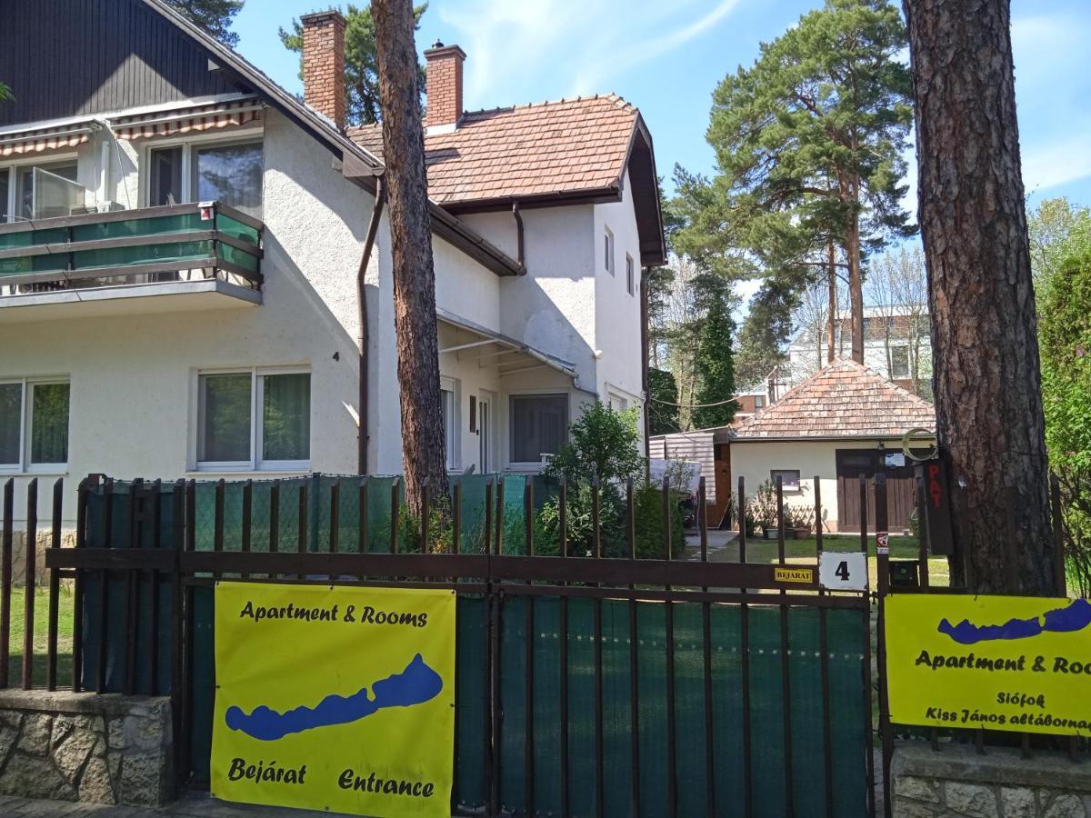 Balaton-Lak Apartmanhaz Siófok Zewnętrze zdjęcie
